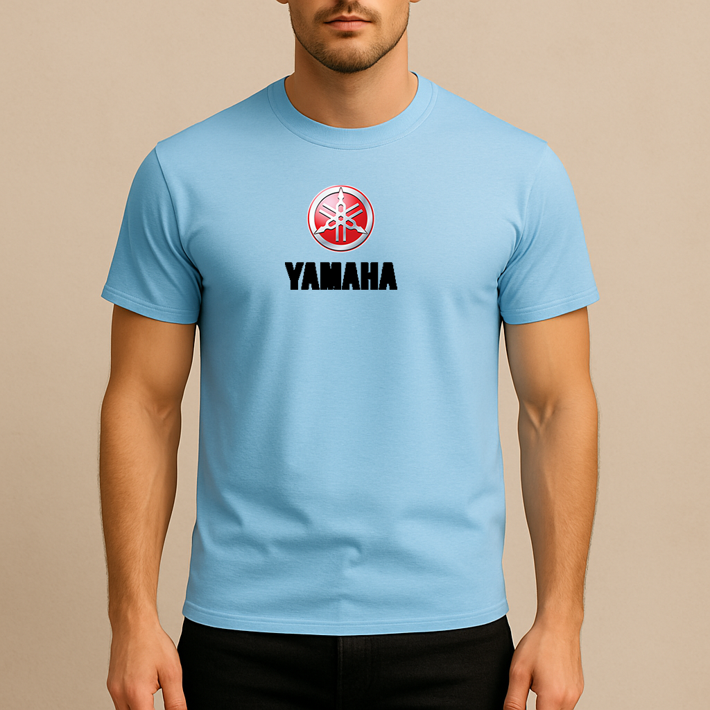 Men’s yamaha logo Cotton T-Shirt